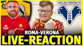 ✅ IL DEBUTTO DI DE ROSSI ROMAVERONA 21 LIVEREACTION SICKWOLF [upl. by Noillimaxam]