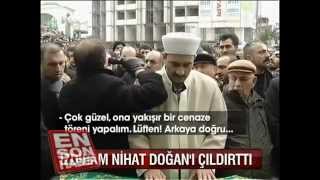 Azer Bülbülün cenazesinde Nihat Dogan Şov [upl. by Emmeram]