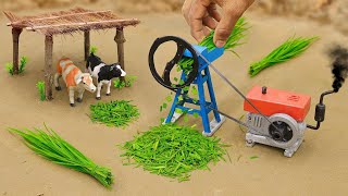 Diy farming making miniature house for cow house horse cow shed  livestreming  tinykishan8 [upl. by Doggett363]