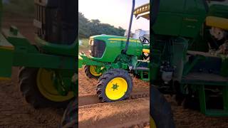 John Deere 5045 driving in four wheel drive [upl. by Fulks]