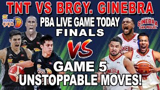 BRGY GINEBRA vs TNT Game 5 Finals  PBA Live Full Game Today  November 6 2024  Unstoppable 2K24 [upl. by Popele]