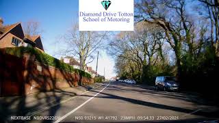 Maybush Driving Test routesTricky Bits Winchester Road Roundabouts [upl. by Alrahs218]