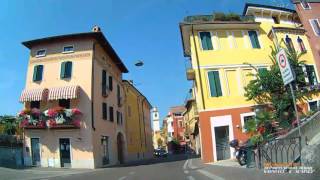 I Driving through Brenzone sul Garda along Lake Garda Veneto June 2017 [upl. by Skyler385]