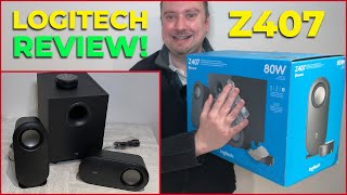 Logitech Z407 Bluetooth Speakers Review [upl. by Eniarda]