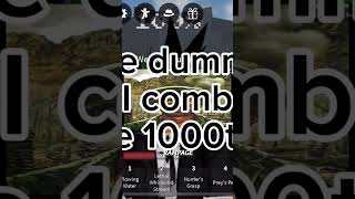 The dummy after I combo him for the 1000th time roblox credit to KunarSafi [upl. by Iron88]