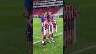 🚨Reconocimiento a Boyi Iturbide y Dani Delgado por sus 200 partidos en LIGA MX FEMENIL [upl. by Minni]