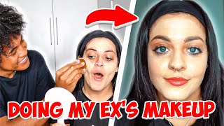 Doing my EX GIRLFRIEND’S makeup  Ft Valerie LePelch [upl. by Timus746]