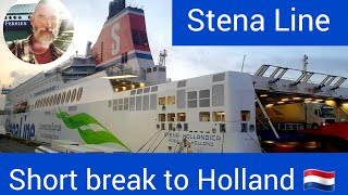 Harwich to Holland on foot with Stena Line 🇬🇧 🇳🇱 [upl. by Allie]