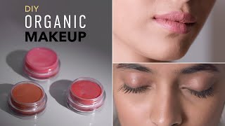 DIY Organic Makeup  Mascara amp Lipstick [upl. by Zane779]