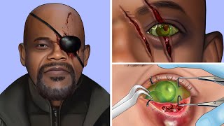 ASMR Remove Maggot Dogticks Infected Eyes Compilation  Deep Cleaning Animation [upl. by Ahsirek]