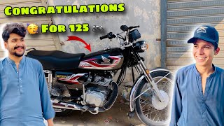 Congratulations 🥳 Farhan Jani For New Honda 125 Bike 🏍️ [upl. by Stubbs]