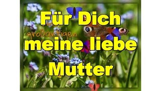 Video Gruß zu ❤️ Muttertag ❤️ Mama Mutter Mutti ❤️ Mütterlein Mothers Day ❤️ Anneler günü ❤️ ❤️ [upl. by Auop170]