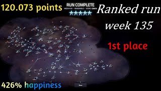 Slipways v 13  Ranked run week 135  120073 points finished 1st [upl. by Allebasi104]