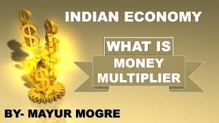 EconomicsWhat is Money MultiplierM0M1M2M3M4 for UPSCMPSCssc cgl [upl. by Straub872]