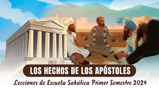 Video Promocional Los Hechos de los Apóstoles  Lecciones de Escuela Sabática Primer Semestre 2024 [upl. by Leirbma]