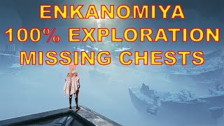 Enkanomiya 100 Exploration Missing Chests Genshin Impact [upl. by Atinod]