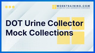 DOT Urine Collector Mock Collections [upl. by Caddric926]