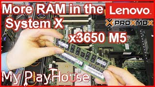 Upgrading RAM  x3650 M5 amp Checking in Proxmox  795 [upl. by Telimay]