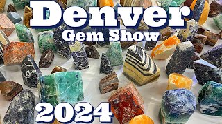 Exploring the Denver Gem amp Mineral Show 2024 [upl. by Taggart674]