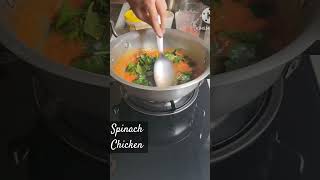 Baby spinach amp chicken [upl. by Tterrag]