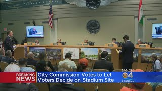 Miami City Commission Decides To Let Voters Decide On Soccer Complex [upl. by Gonroff205]