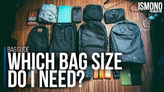 Which Bag Size Do I need BAG GUIDE [upl. by Iew]