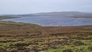 STORM ASHLEY BATTERS LOCH THOM The Greenock Cut reservoir buffeted with strong winds 20102024 [upl. by Mechling772]