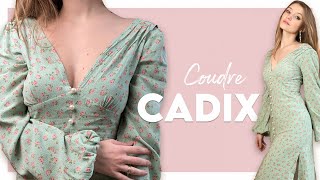 Je couds la robe Cadix de Bélène Paris 🌟 [upl. by Yul]