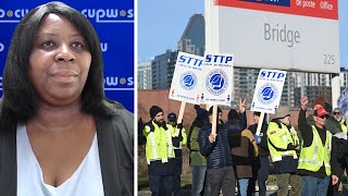 Latest on the Canada Post strike from union president  Postal strike in Canada [upl. by Edualcnaej]