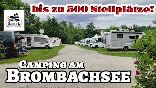 Camping auf dem Wohnmobilstellplatz Absberg am kleinen Brombachsee [upl. by Allmon]