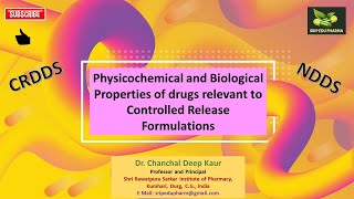 physicochemical properties  Ionization  Solubility  Partition Coefficient  Hydrogen bonding [upl. by Marilee177]