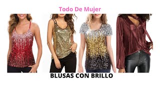 👚 15 Blusas de Moda para Fiesta 2021 2022  LINDOS DISEÑOS  Todo De Mujer [upl. by Jankey]