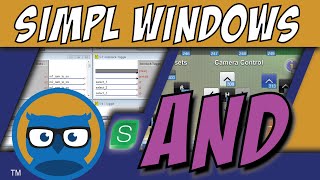 Crestron SIMPL Windows AND Symbol Tutorial [upl. by Stambaugh]