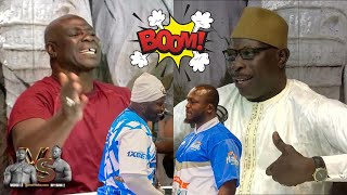 Chaud débat entre coachs  Mansour Diop menace Ndiouga Dia quotBoy Niang va attaquer cogner et gagnerquot [upl. by Deeraf729]