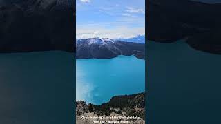 Overwhelming view of the Garibaldi Lake from the Panorama Ridge [upl. by Horten]