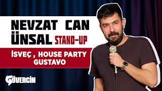 Nevzat Can Ünsal Stand Up  İsveç House Party [upl. by Berl]