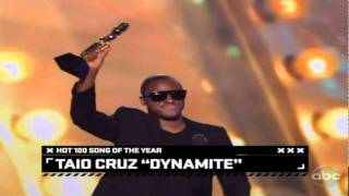 Taio Cruz named Billboards 100 artist Billboard Music Awards 2011 PArt 6 [upl. by Arnaldo163]