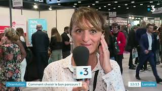 France 3 Lorraine  Présentation du Salon Studyrama de Nancy [upl. by Melvena]