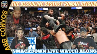 🔴 WWE Smackdown LIVE Stream  Theres only ONE Tribal Chief  Full Watch Along amp Review 81624 [upl. by Hasile]