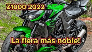 Kawasaki Z1000 2022 review test drive  Muy pocas en Colombia [upl. by Kenn]