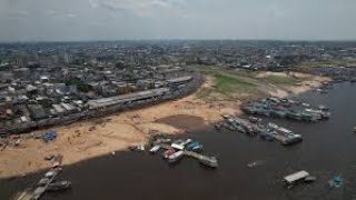 Zona Franca de Manaus não esconde o caos social agravado pela seca do Rio Negro [upl. by Terina536]