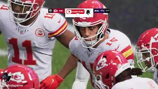 Madden 24  Ravens vs Chiefs  gameplay PS4 [upl. by Sammons]