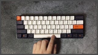 스카이디지탈 BT61 카일 청축  Tai Hao keycaps [upl. by Chaiken]