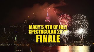 Frank Sinatra New York New York Empire State Building Macys Fireworks Extravaganza July 4 2020 [upl. by Grantham]