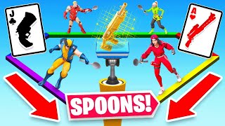 NEW Spoons CARD GAME in Fortnite Battle Royale [upl. by Galloway]