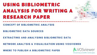 How to use Bibliometric Analysis for Writing a Research Paper [upl. by Dicky33]