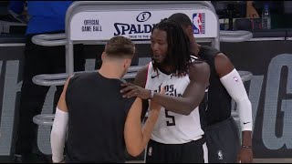 Inside The NBA Discusses Montrezl Harrell Apologizing To Luka Doncic Before Game 4 [upl. by Ariom]