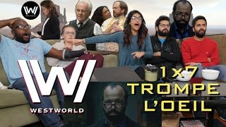 Westworld  1x7 Trompe Loeil  Group Reaction [upl. by Gasper]