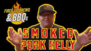 Smoked Pork Belly Recipe  How to Smoke Pork Belly Bacon Like a Boss [upl. by Ahsad645]