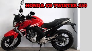 HONDA CB TWISTER 250 2018 PREÇO CONSUMO FICHA TECNICA [upl. by Margaretha]